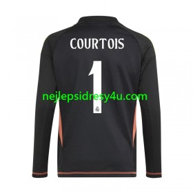 Fotbalový Dres Real Madrid Thibaut Courtois 1 Brankářské Venkovní 2024/25